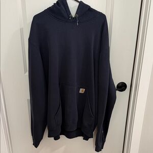 Carhartt Dark Blue Pullover Hoodie